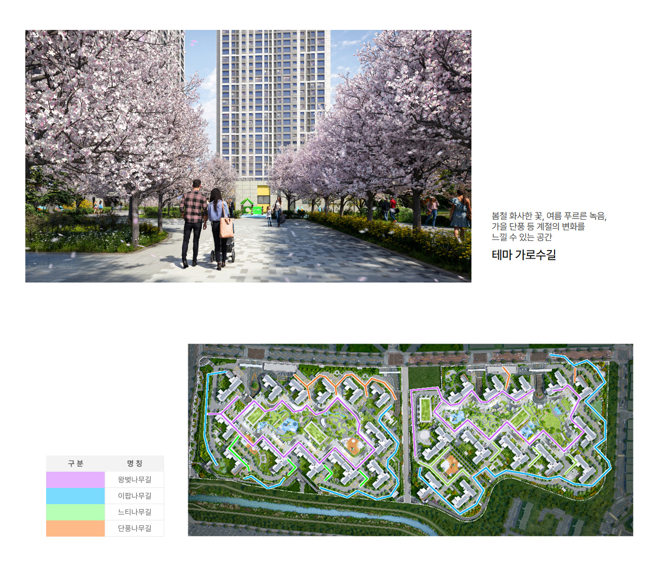 검단 더샵 레이크파크 단지조경